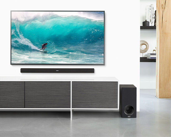 DHT-S316 - Mid-size Sound Bar with Wireless Subwoofer | Denon - Global