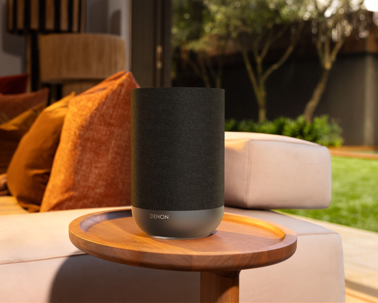 Denon Home 200 - Wireless Smart Speaker Powered by HEOS With Dolby