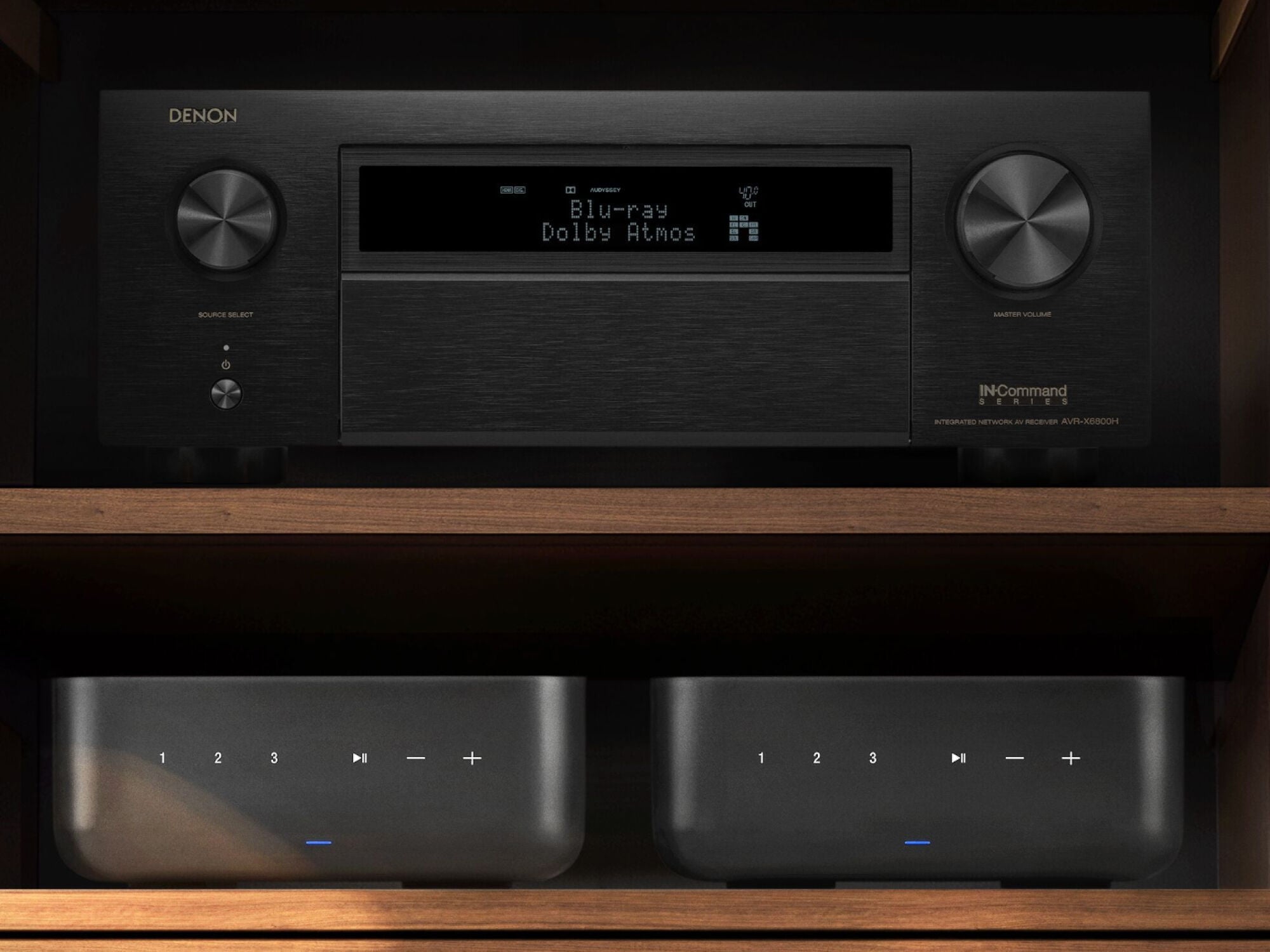 Denon Home Amp - 2 Ch. 100W Amplifier Powered by HEOS™ | Denon