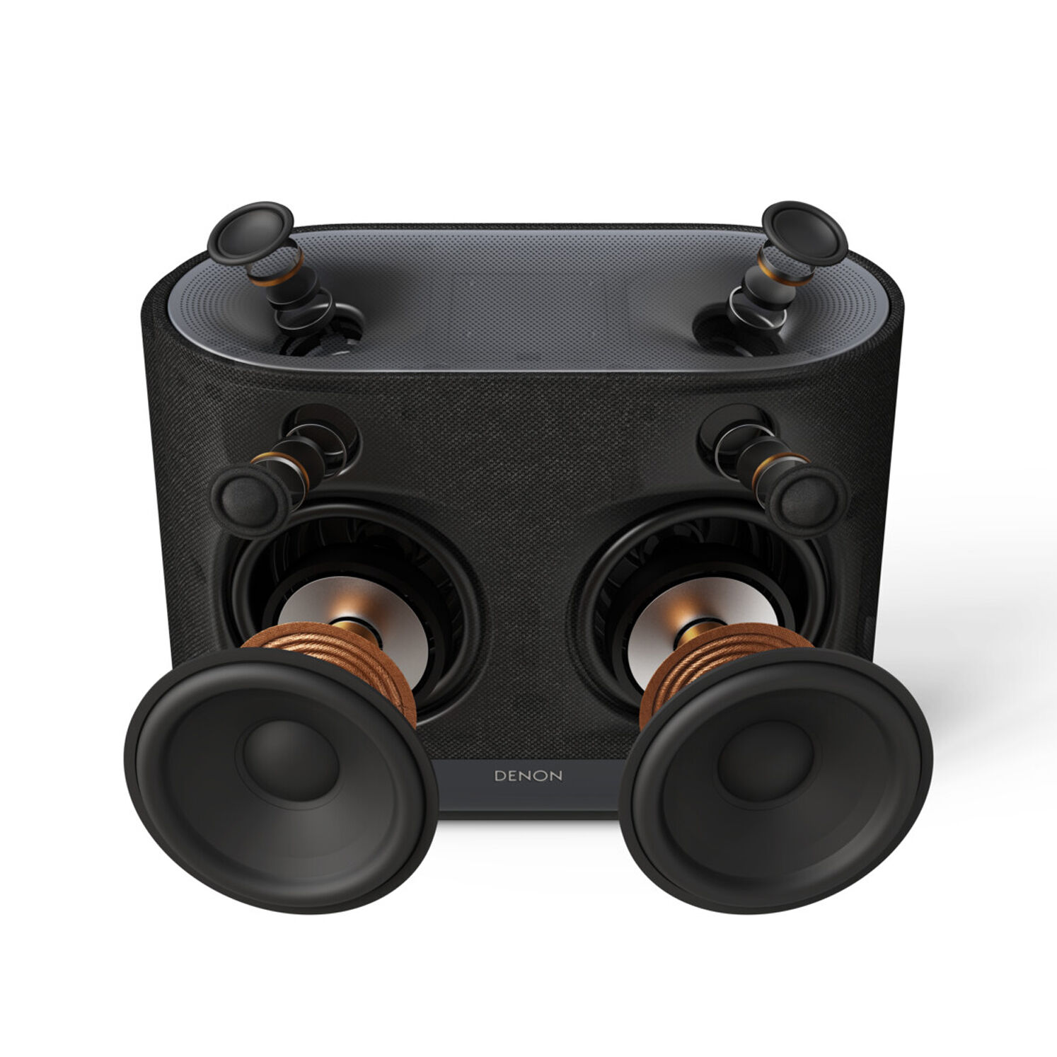 Denon Home 400 - Wireless Smart Speaker Powered by HEOS With Dolby