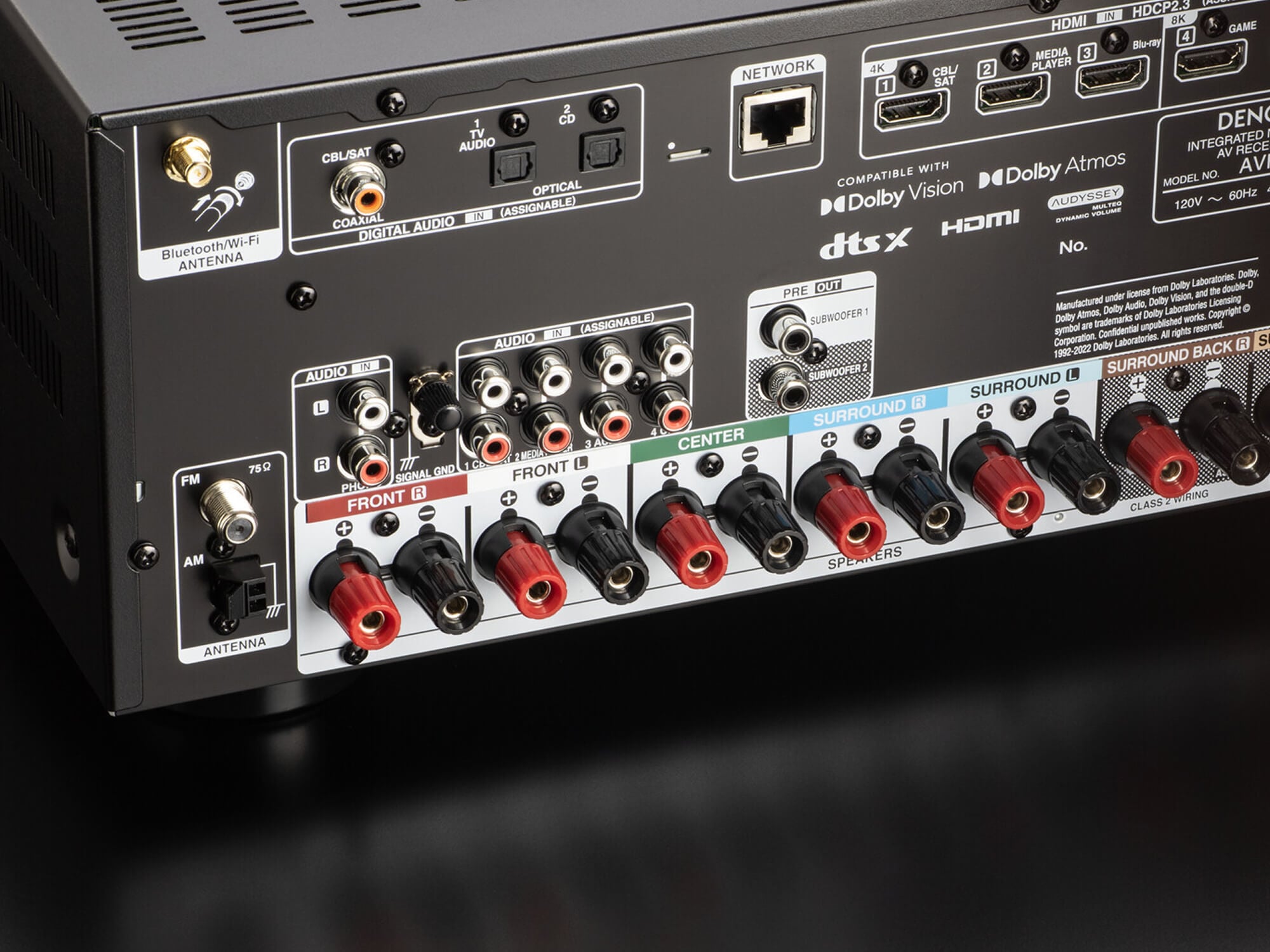 AVR-S970H - 7.2 Ch. 90W 8K AV Receiver Powered by HEOS™ with Dolby