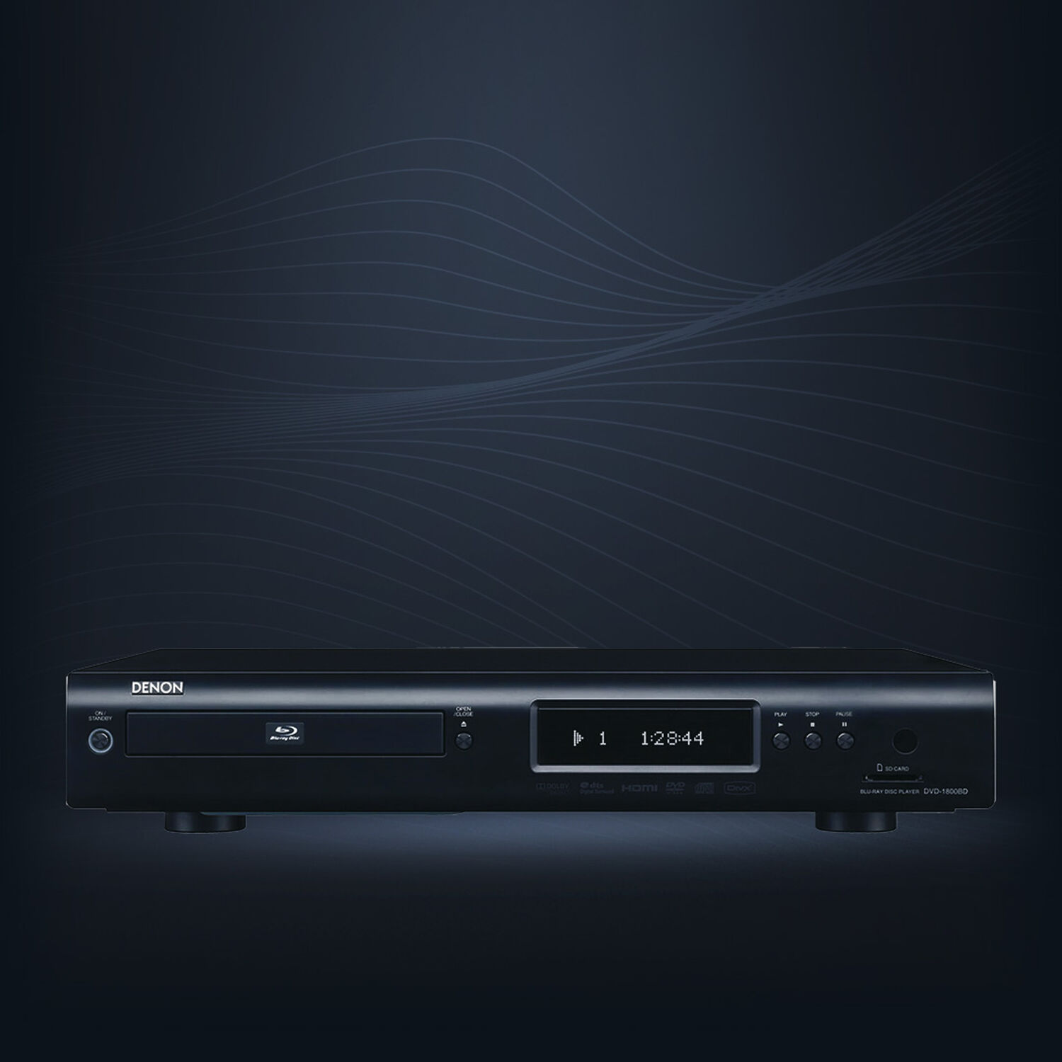 A DVD player