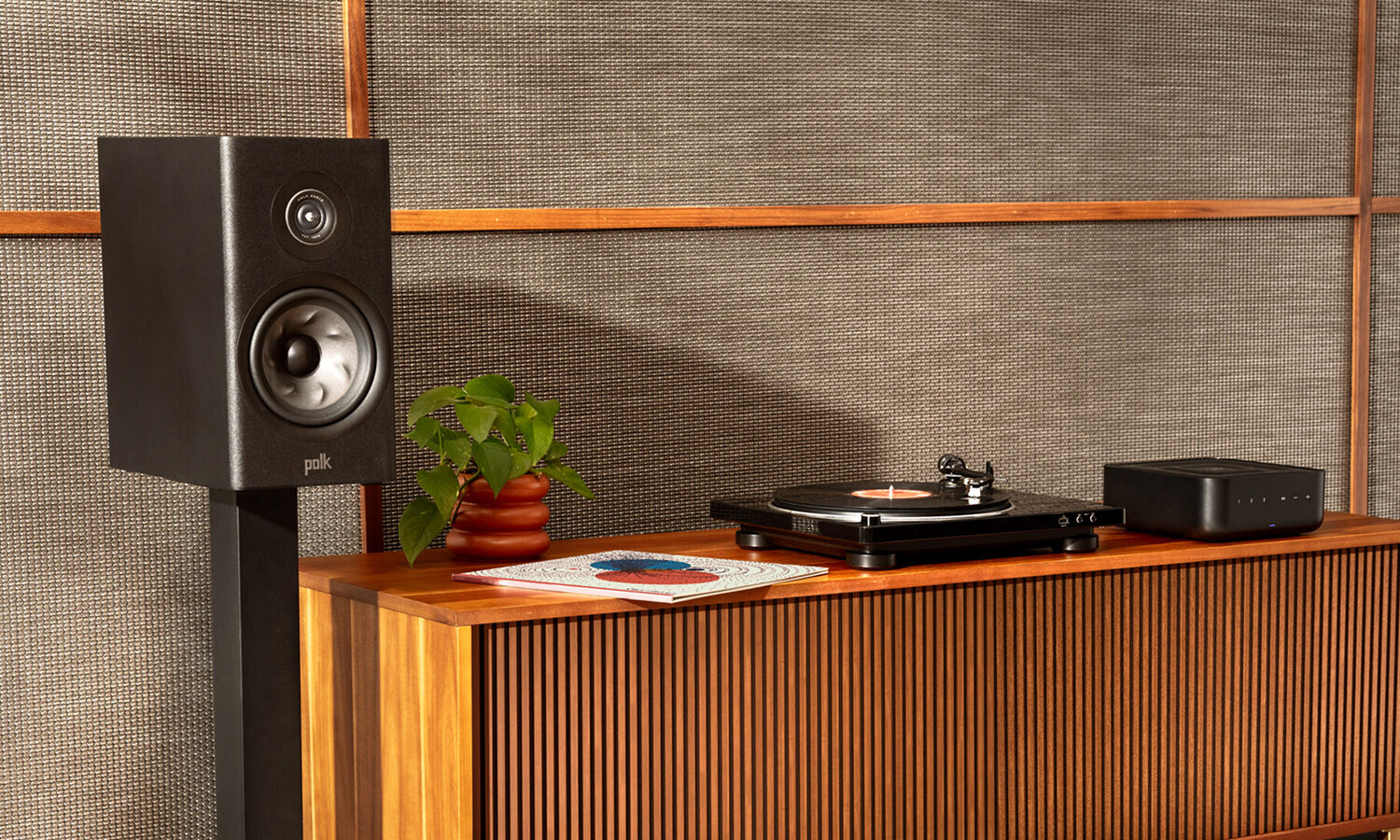 Denon x Polk Ultimate Vinyl Bundle - Denon DP-450USB turntable