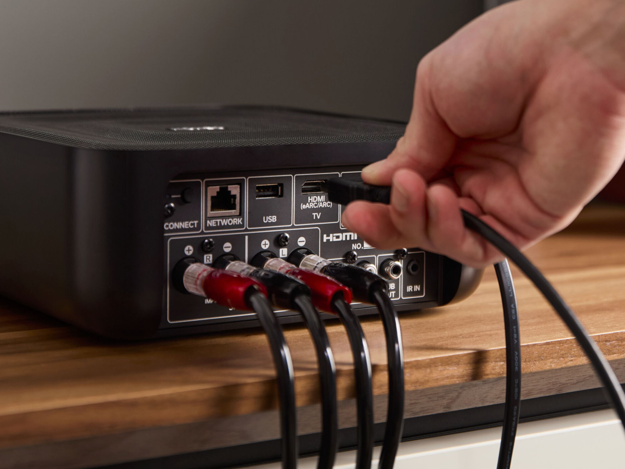 Denon Home Amp - 2 Ch. 100W Amplifier Powered by HEOS™ | Denon