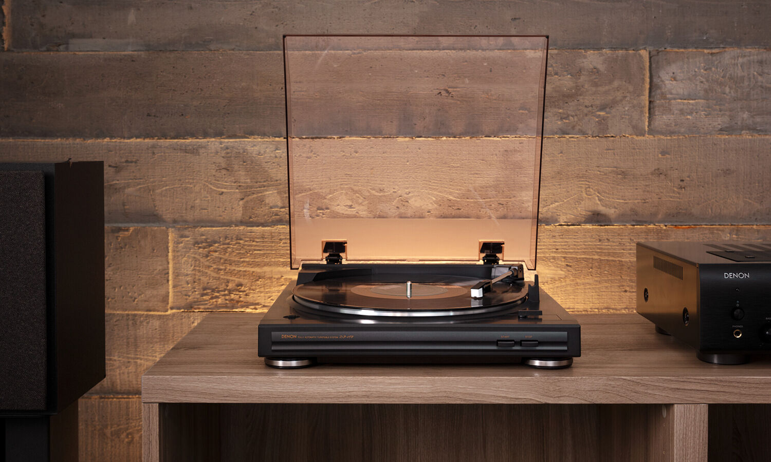 Denon x Polk Essential Vinyl Bundle - Denon DP-29F turntable