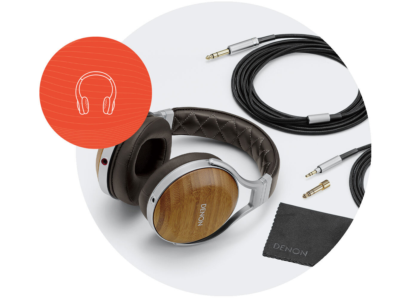 DENON D9200 オーバーイヤーヘッドフォン AH-D9200 - Flagship Hi-Fi Headphones fully made in Japan | Denon