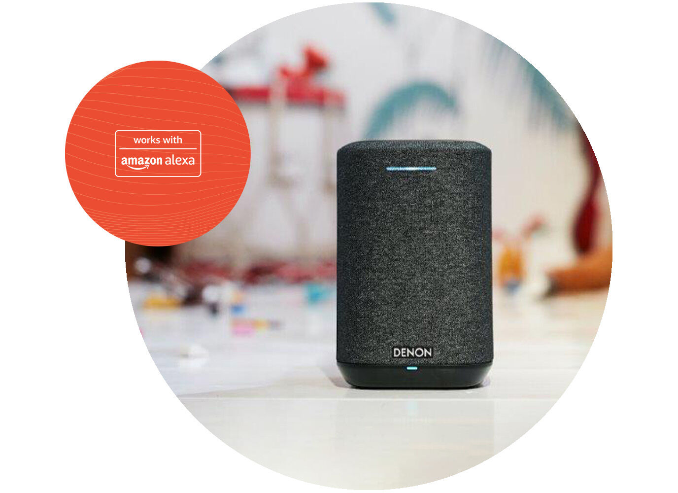Denon Home 150 - Compact Smart Speaker Powered by HEOS™ | Denon
