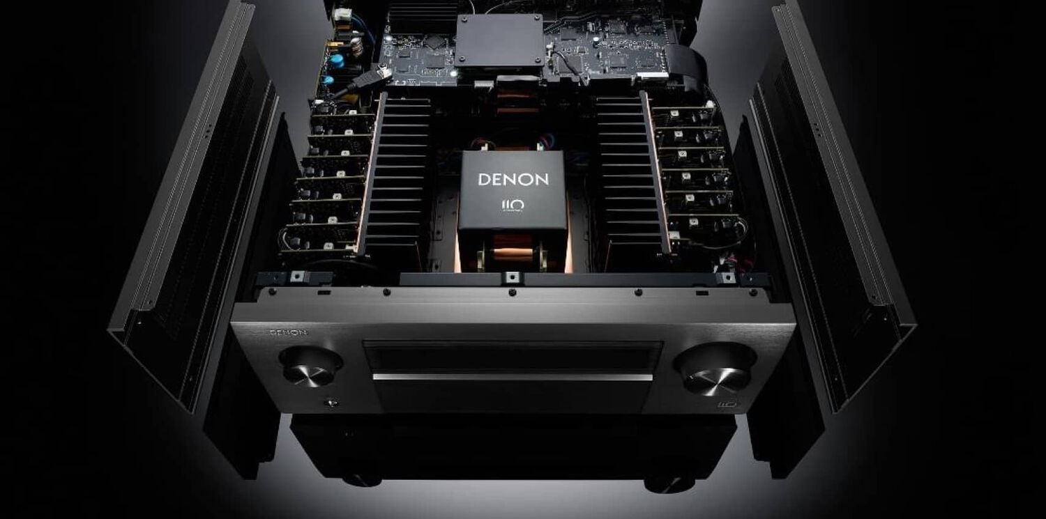 Inside of a Denon AVR