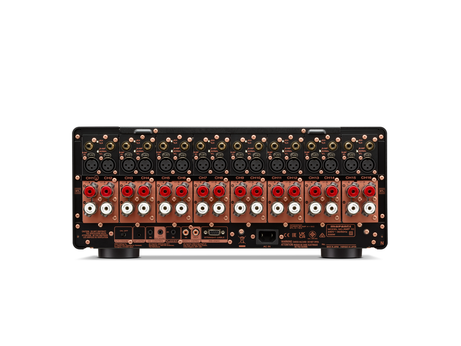 AMP 10 - Black back view