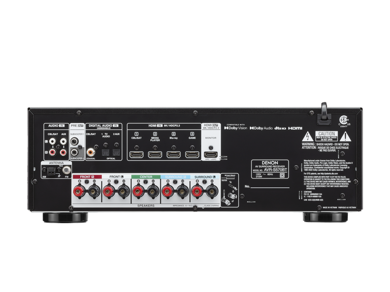 AVR-S570BT, Black, dynamic