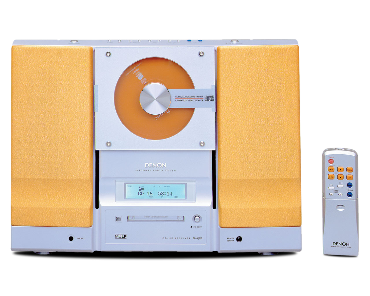D-AJ03 - Amplified wireless music player with Wi-Fi® and Bluetooth