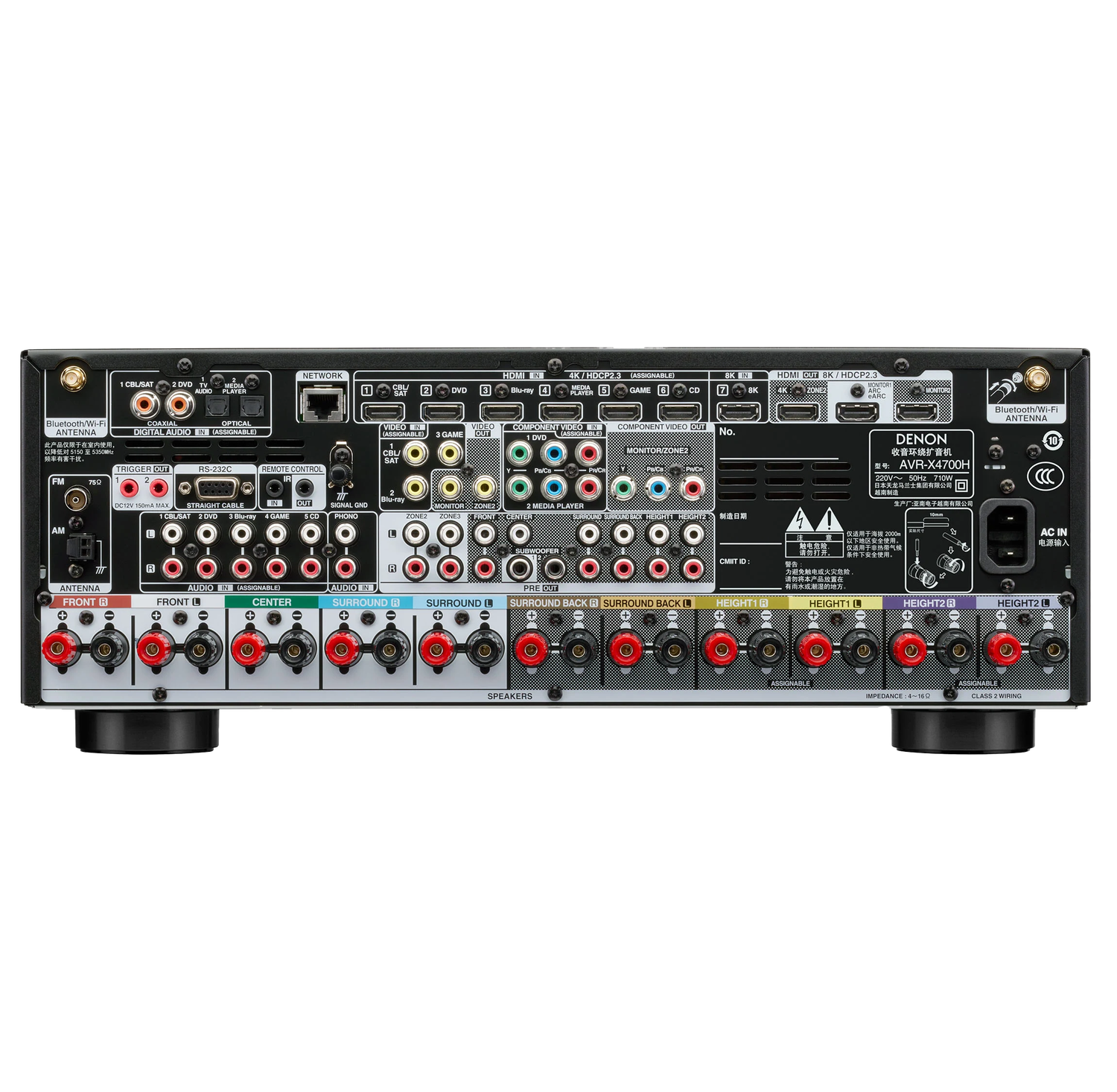 AVR-X4700H, 黑色, dynamic