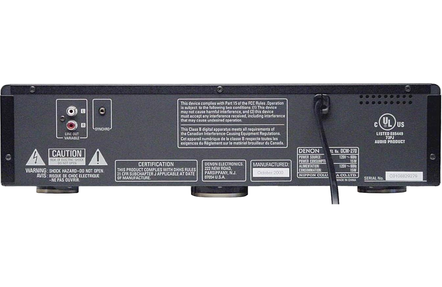 DCM-270, , dynamic