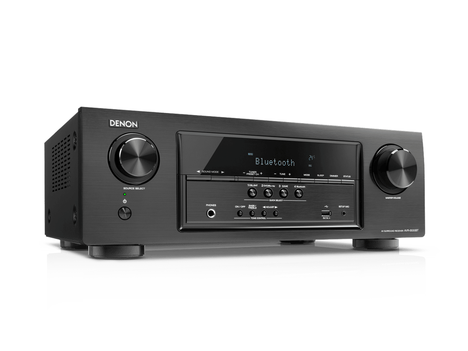 AVR-S530BT, Black, dynamic