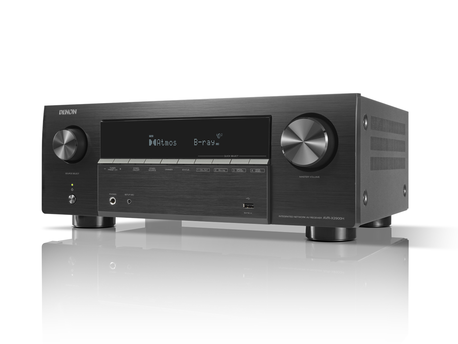 AVR-X2900H, Black, dynamic