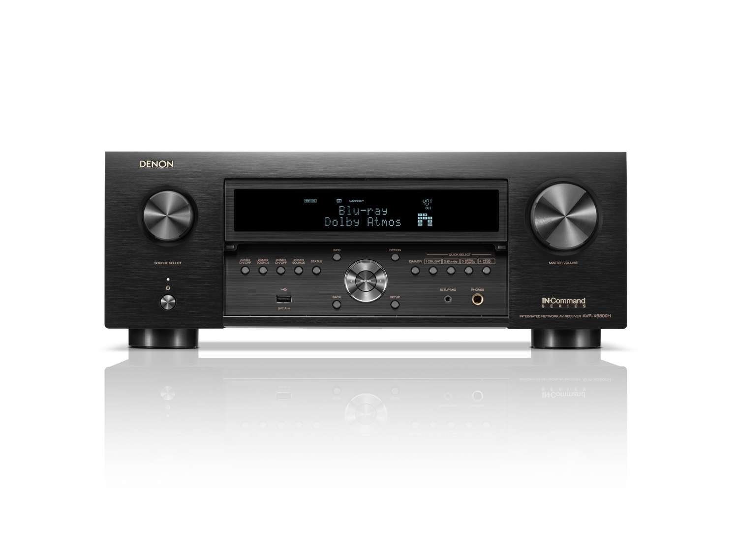 AVR-X6800H, Black, dynamic