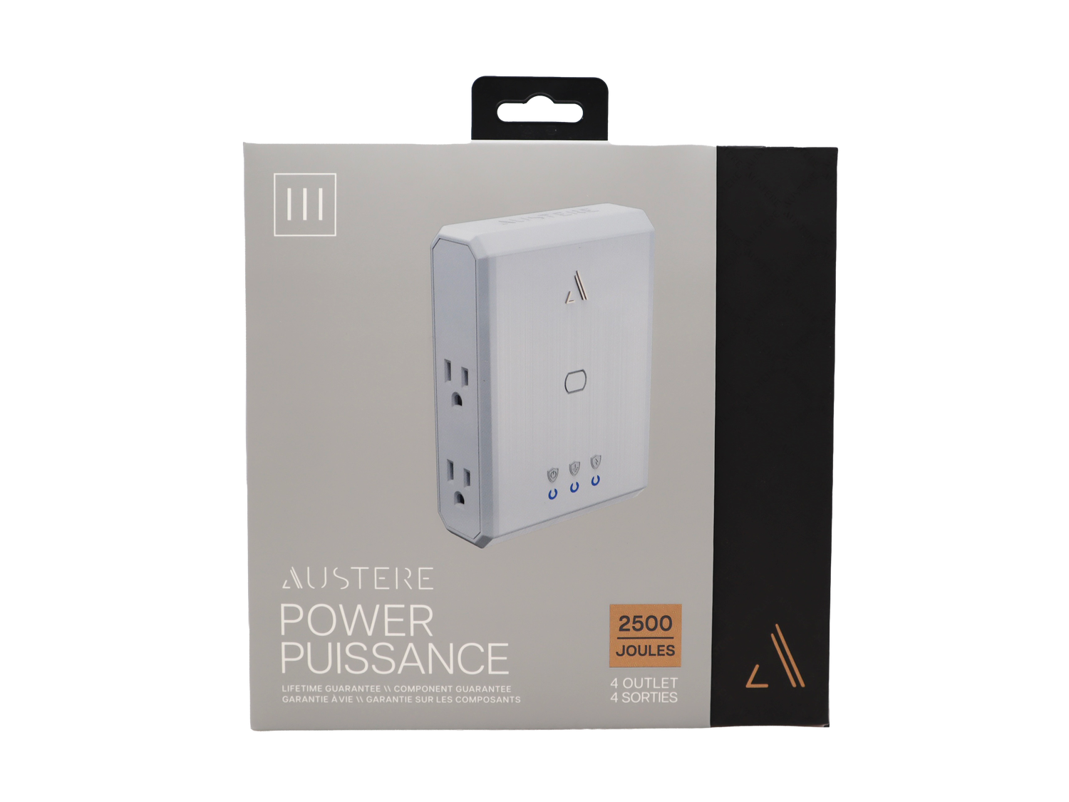 III Series Appliance Power 4-Outlet Surge Protector, , dynamic