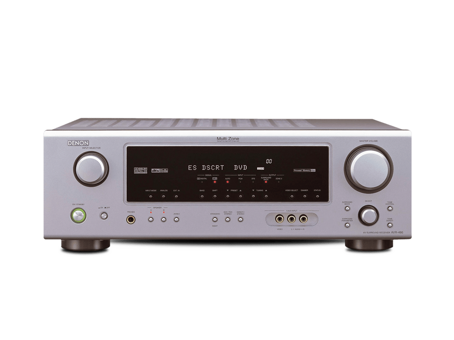 AVR-486S, Grey, dynamic