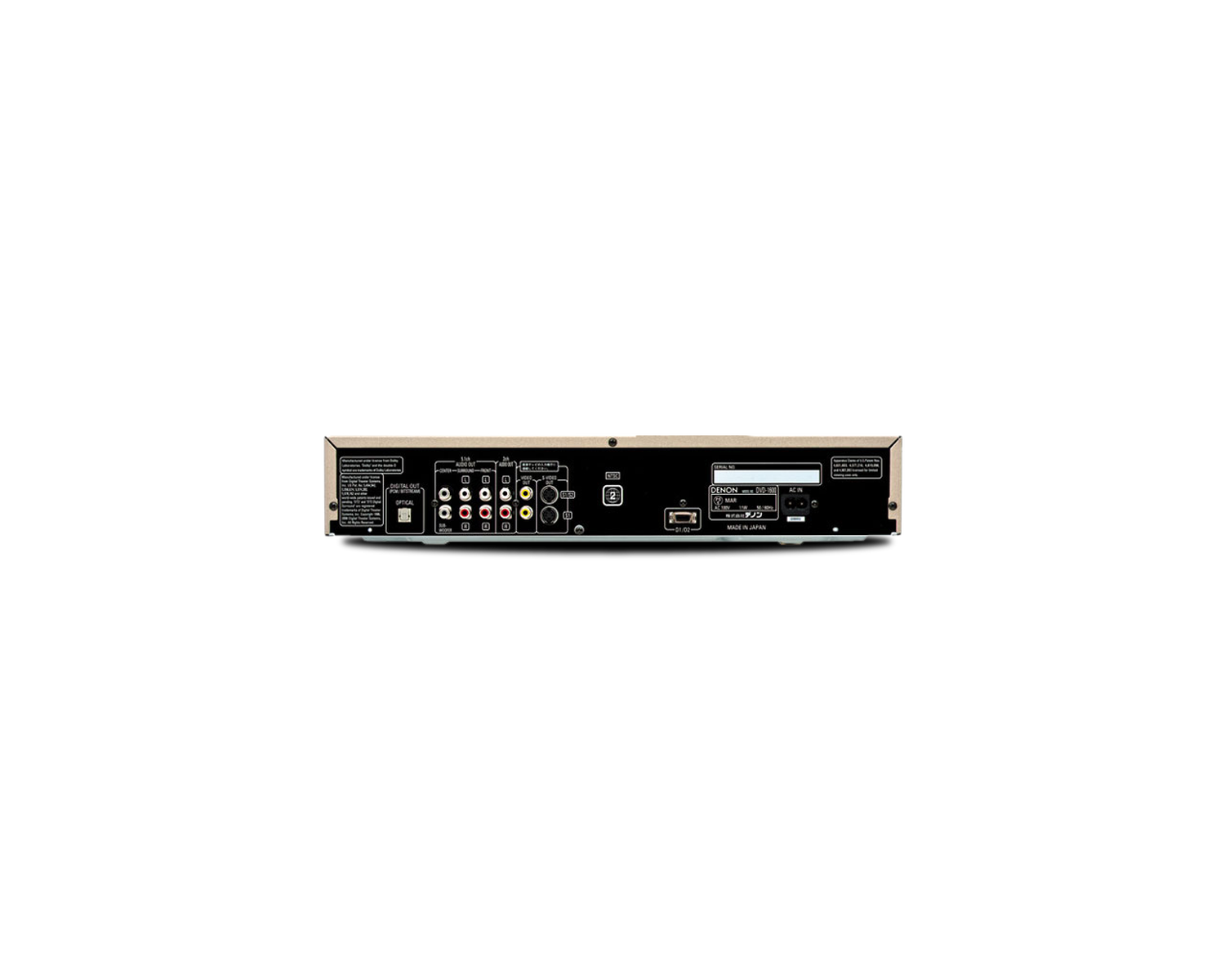 DVD-1600, , dynamic