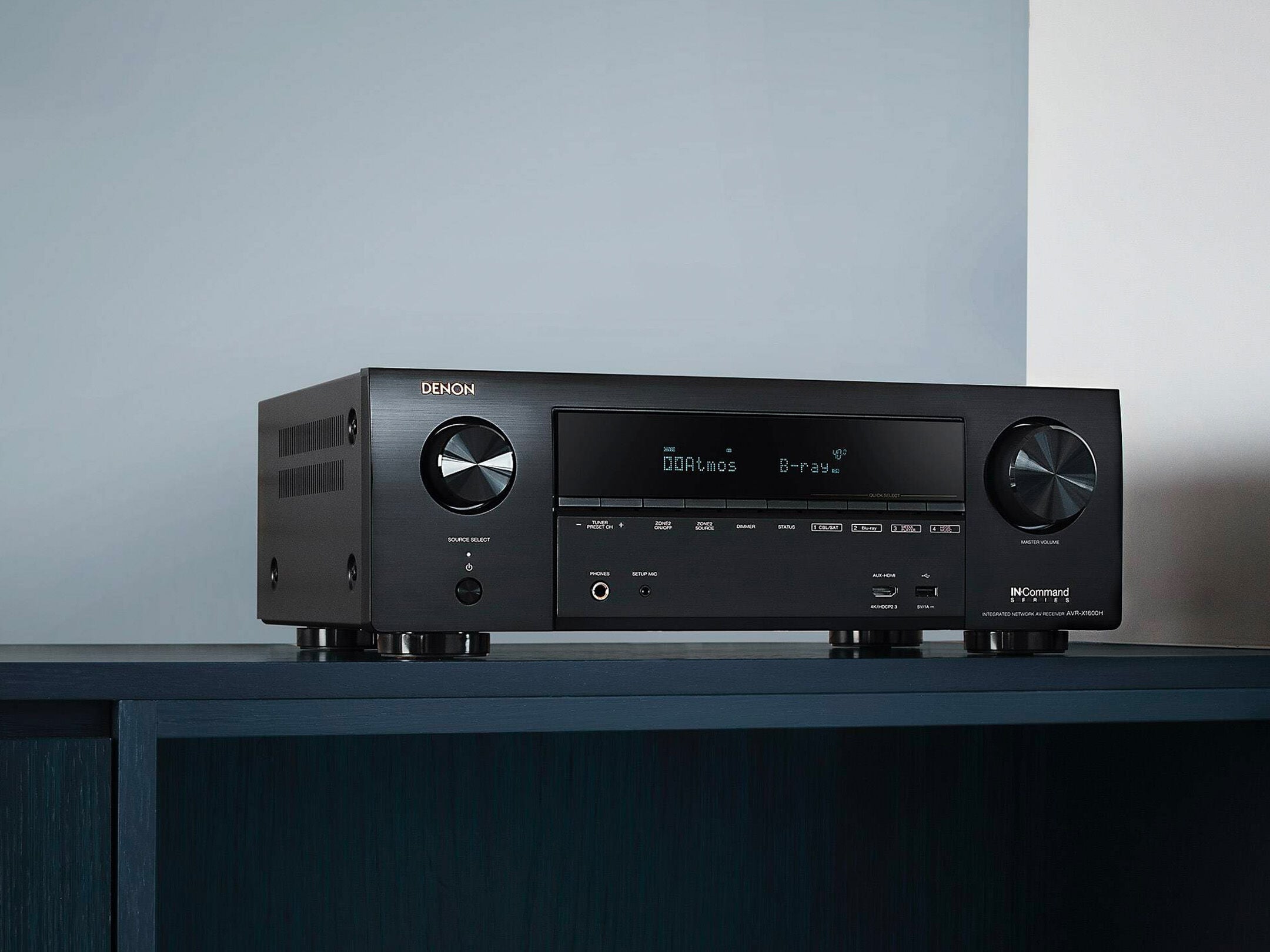 AVR-X1600H - INTEGRATED NETWORK AV RECEIVER | Denon - Canada