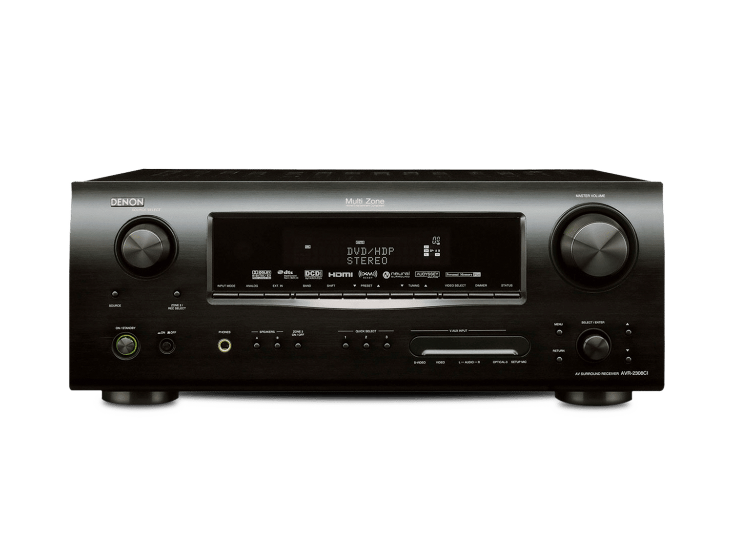 AVR-2308CI, Black, dynamic