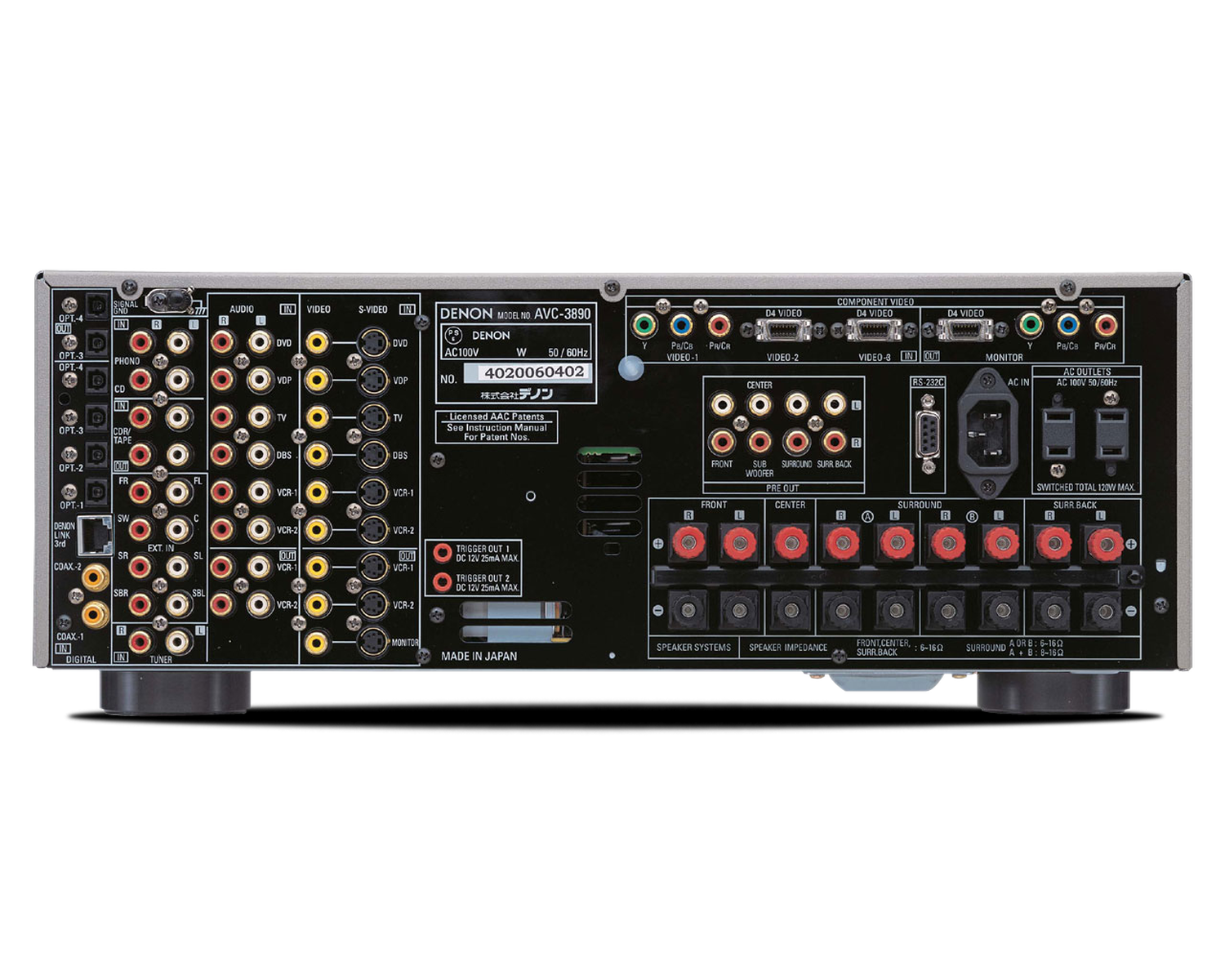 AVC-3890, , dynamic