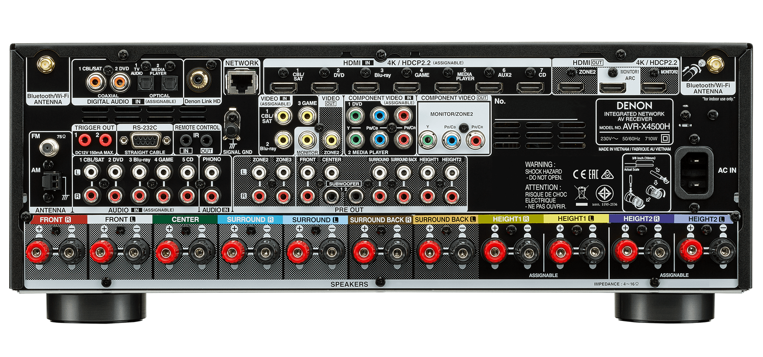 AVR-X4500H, , dynamic