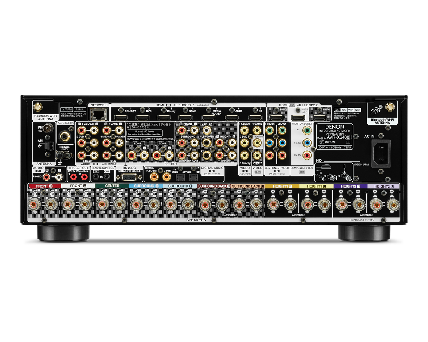 AVR-X6400H, , dynamic