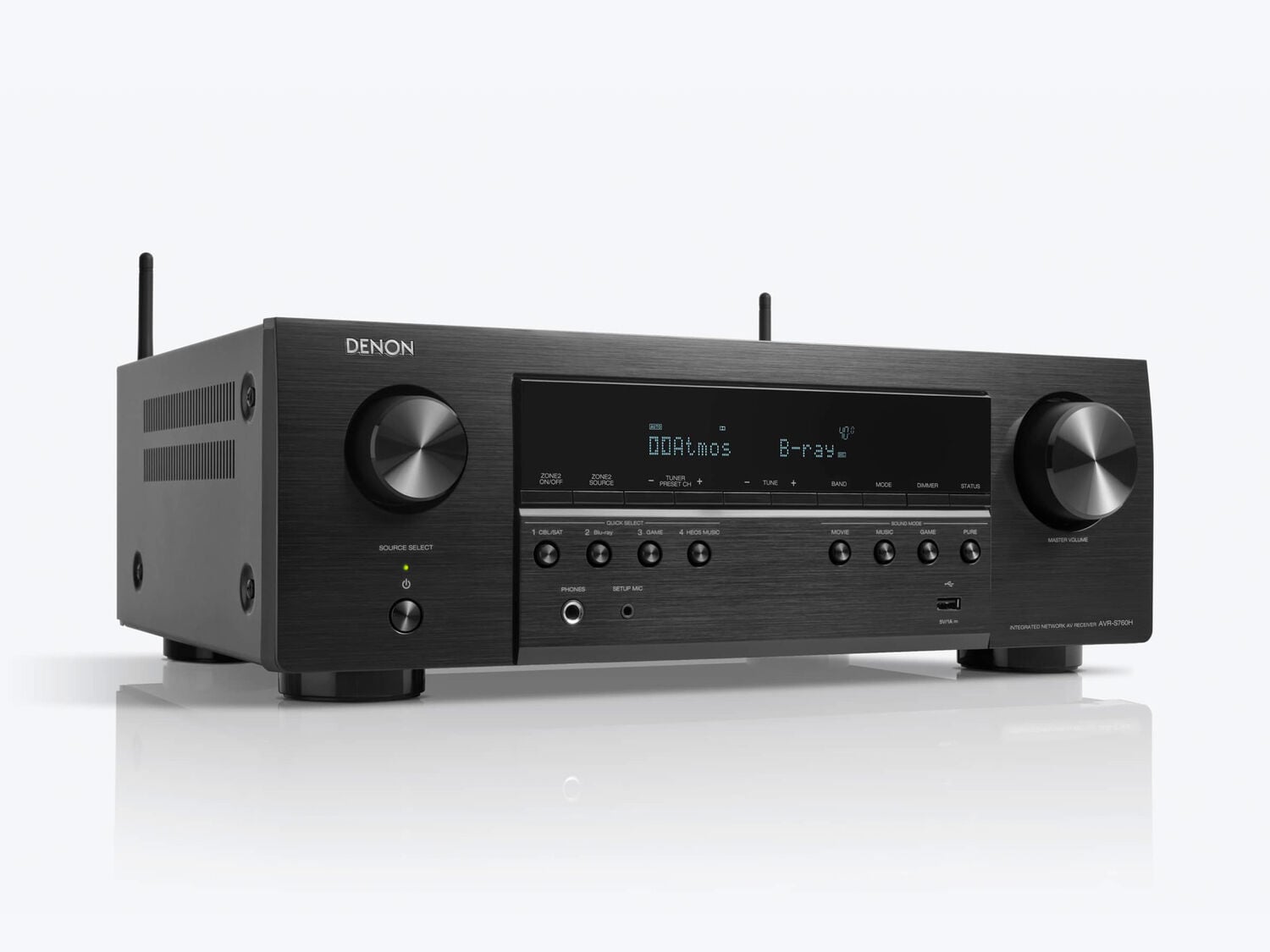 AVR-S760H, Black, dynamic