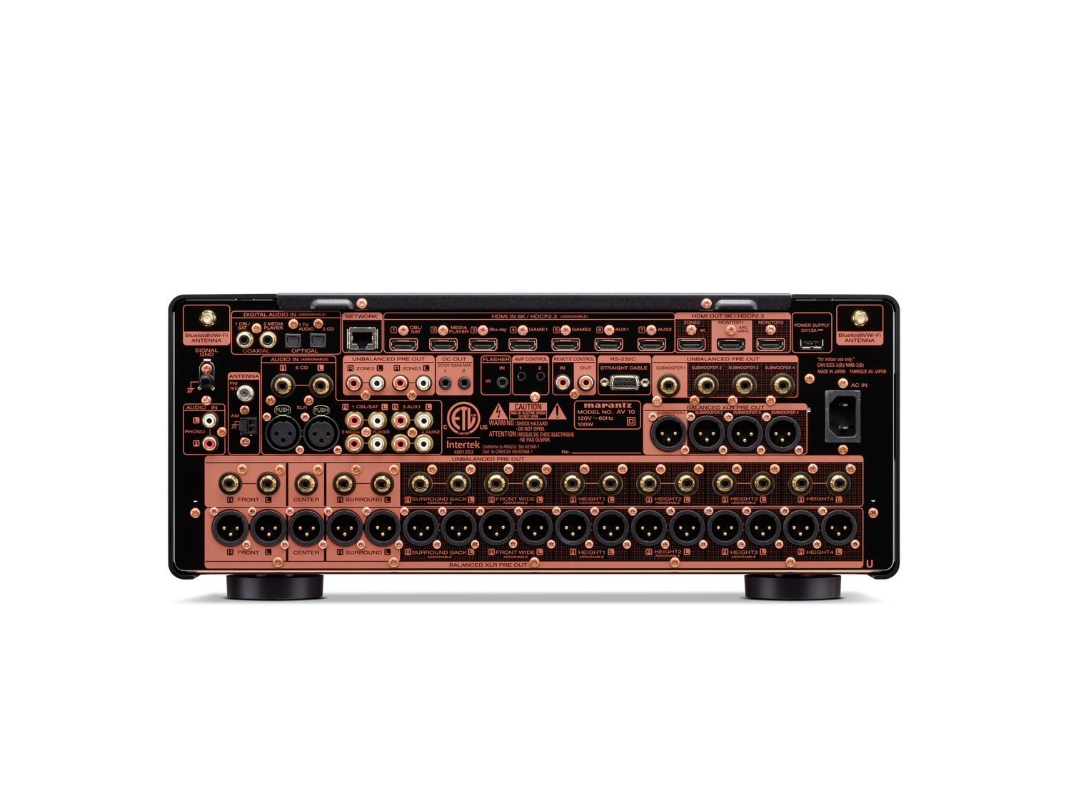 AV 10 - Black back view