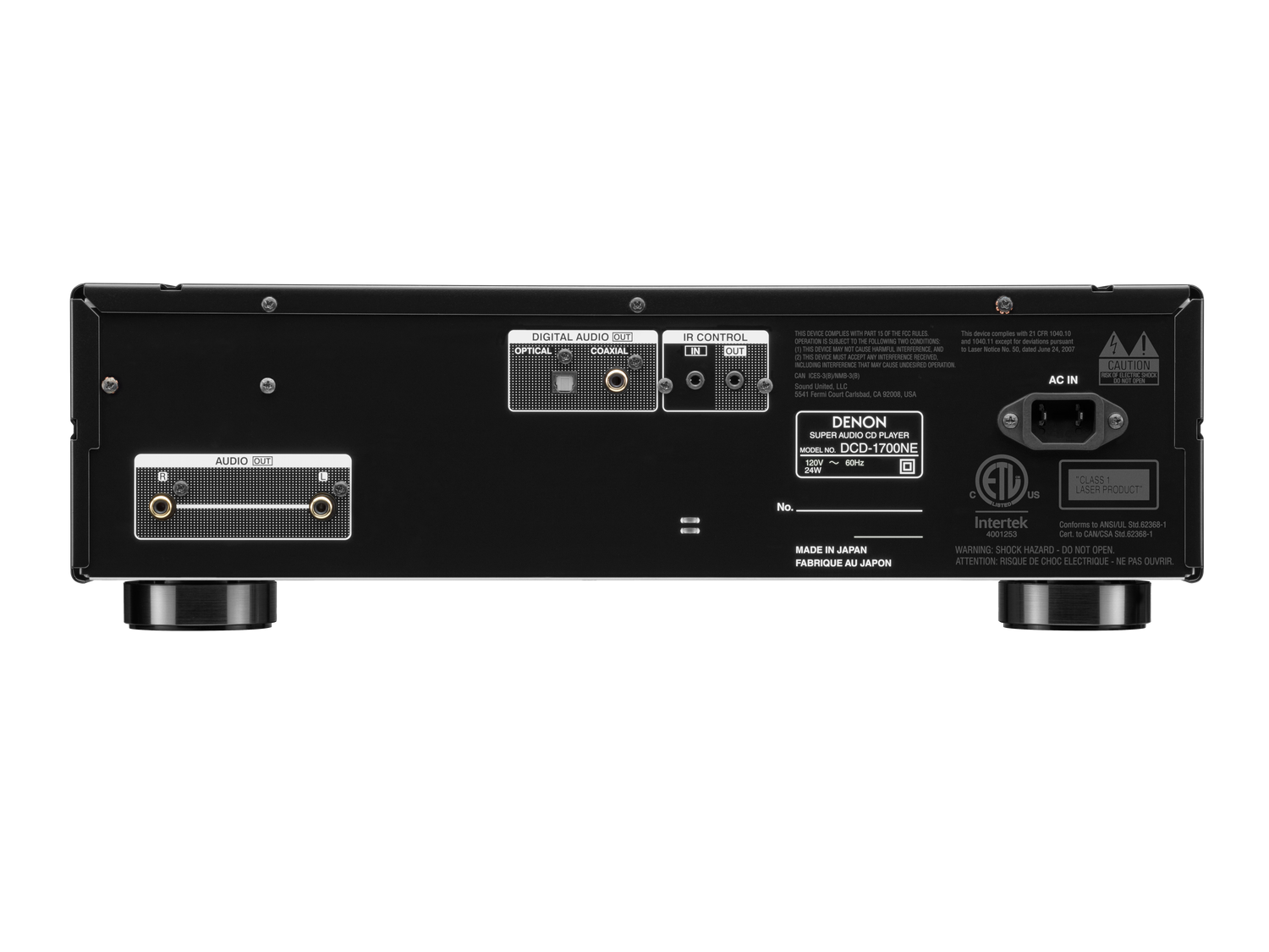 DCD-1700NE, Black, dynamic