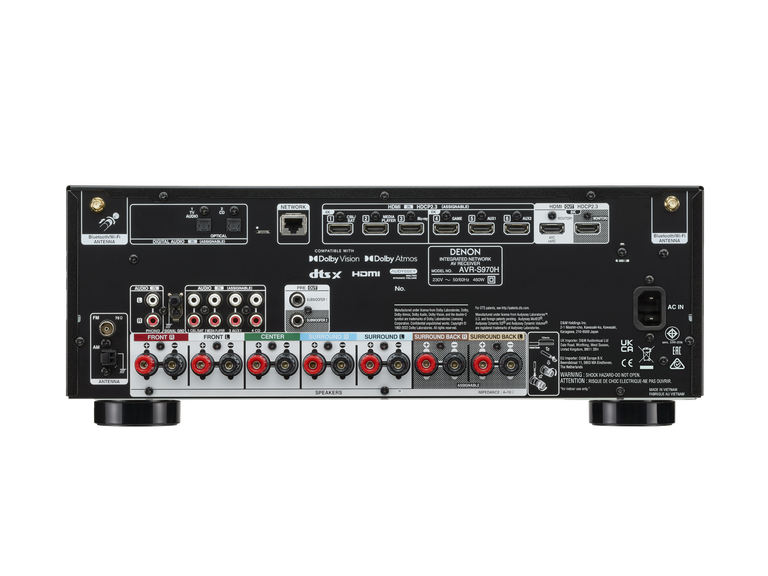 AVR-S970H, Black, dynamic