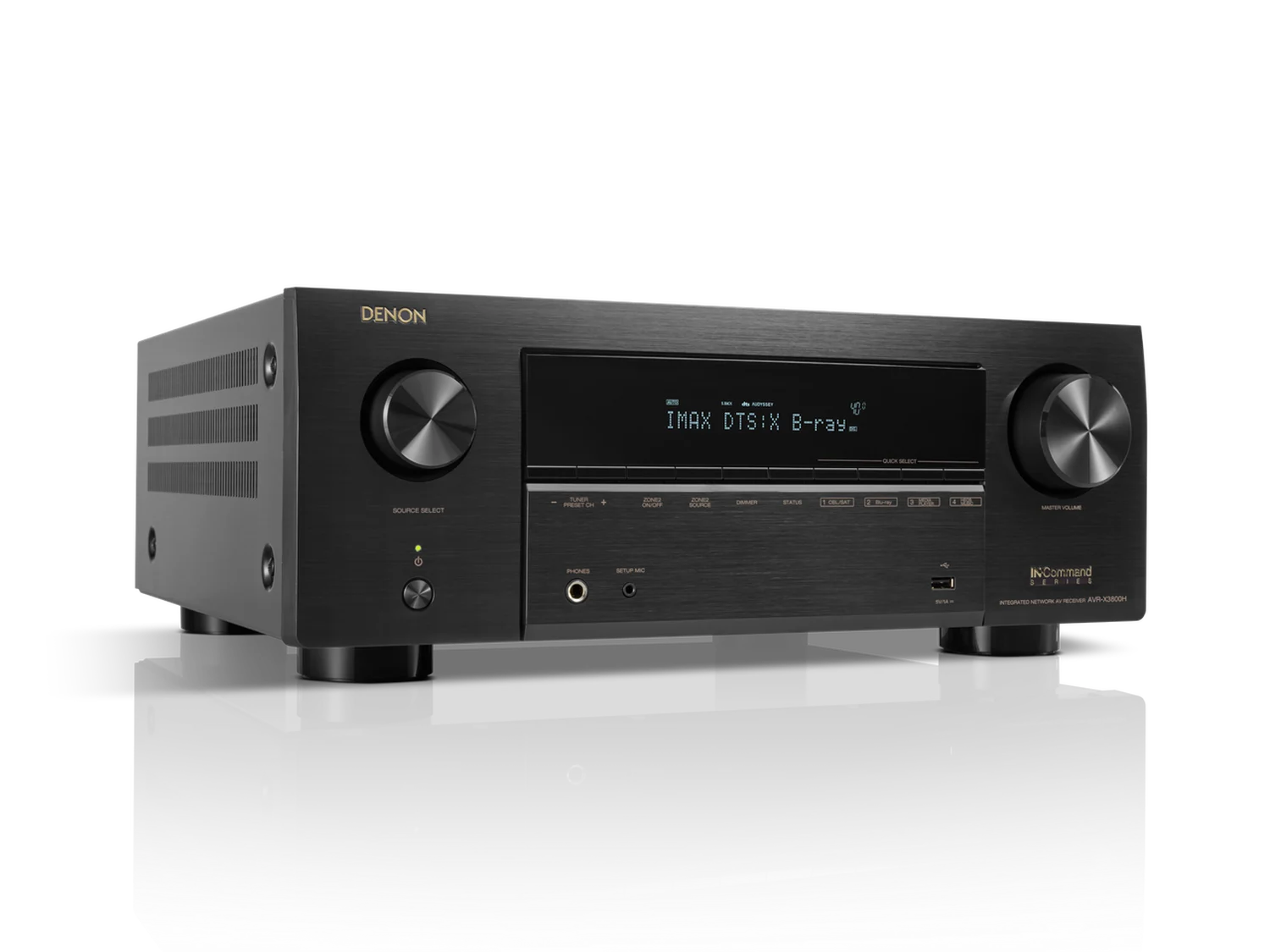 AVR-X3800H, Black, dynamic