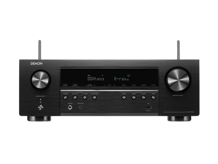 AVR-S760H, Black, dynamic