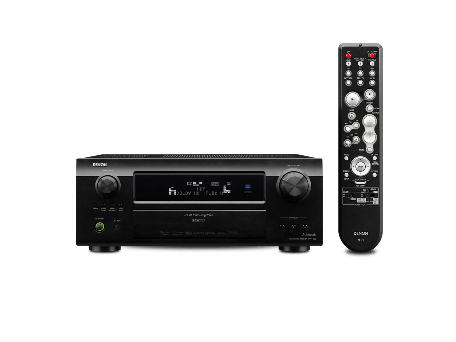 AVR-990, Black, dynamic