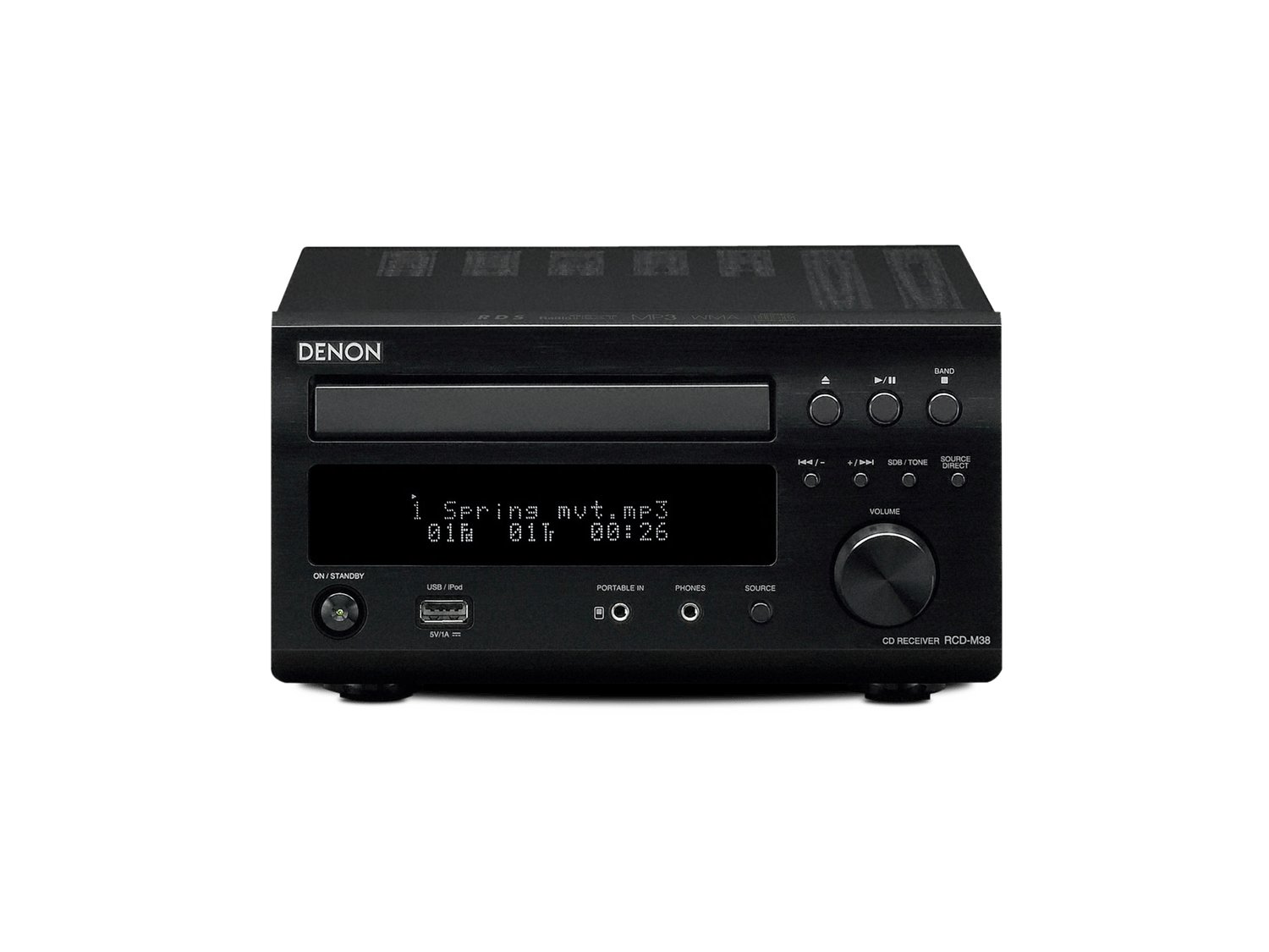 RCD-M38, Black, dynamic