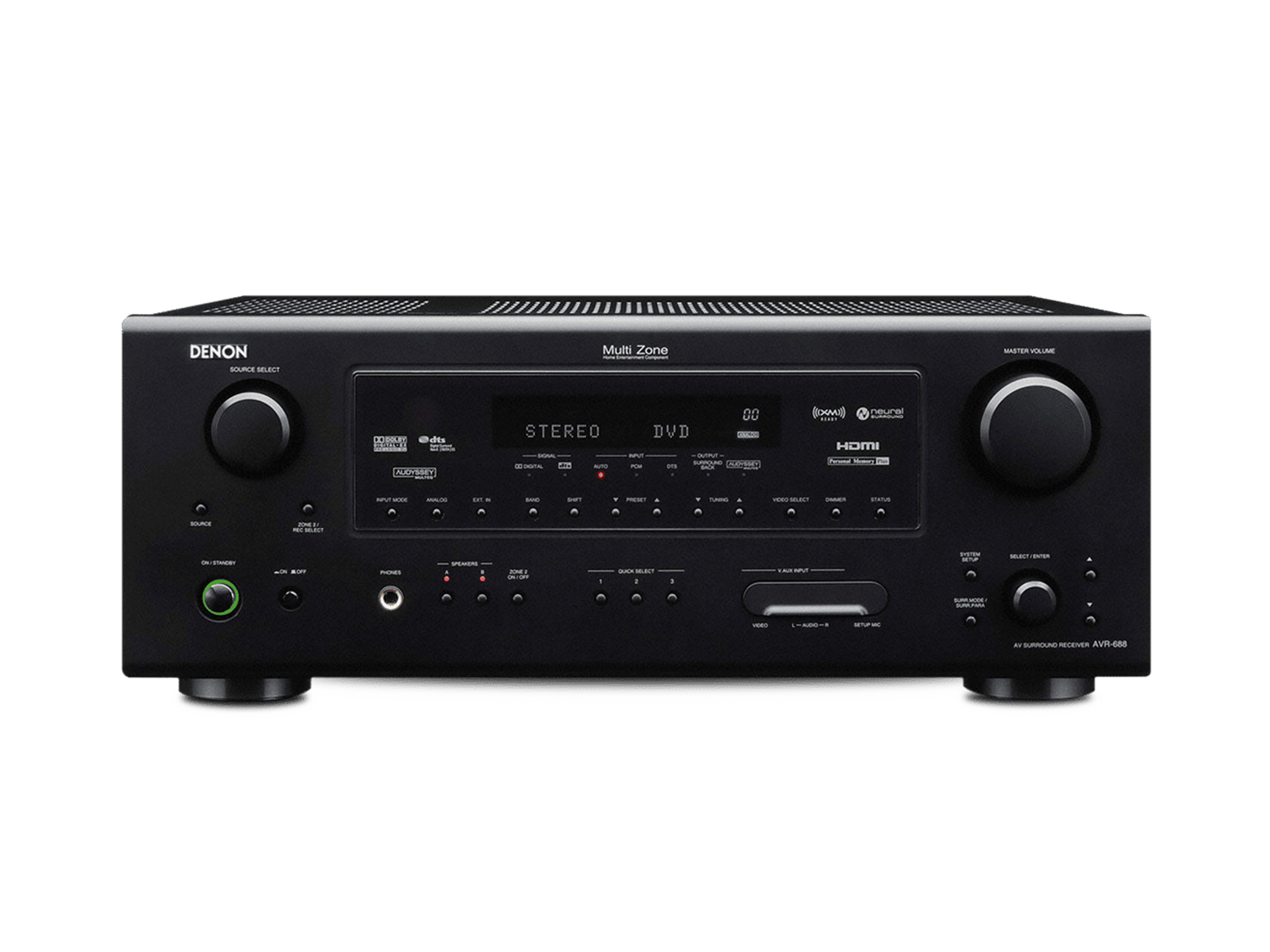 AVR-688 - 7.1 75W per channel AV Reciever decoding dolby digital