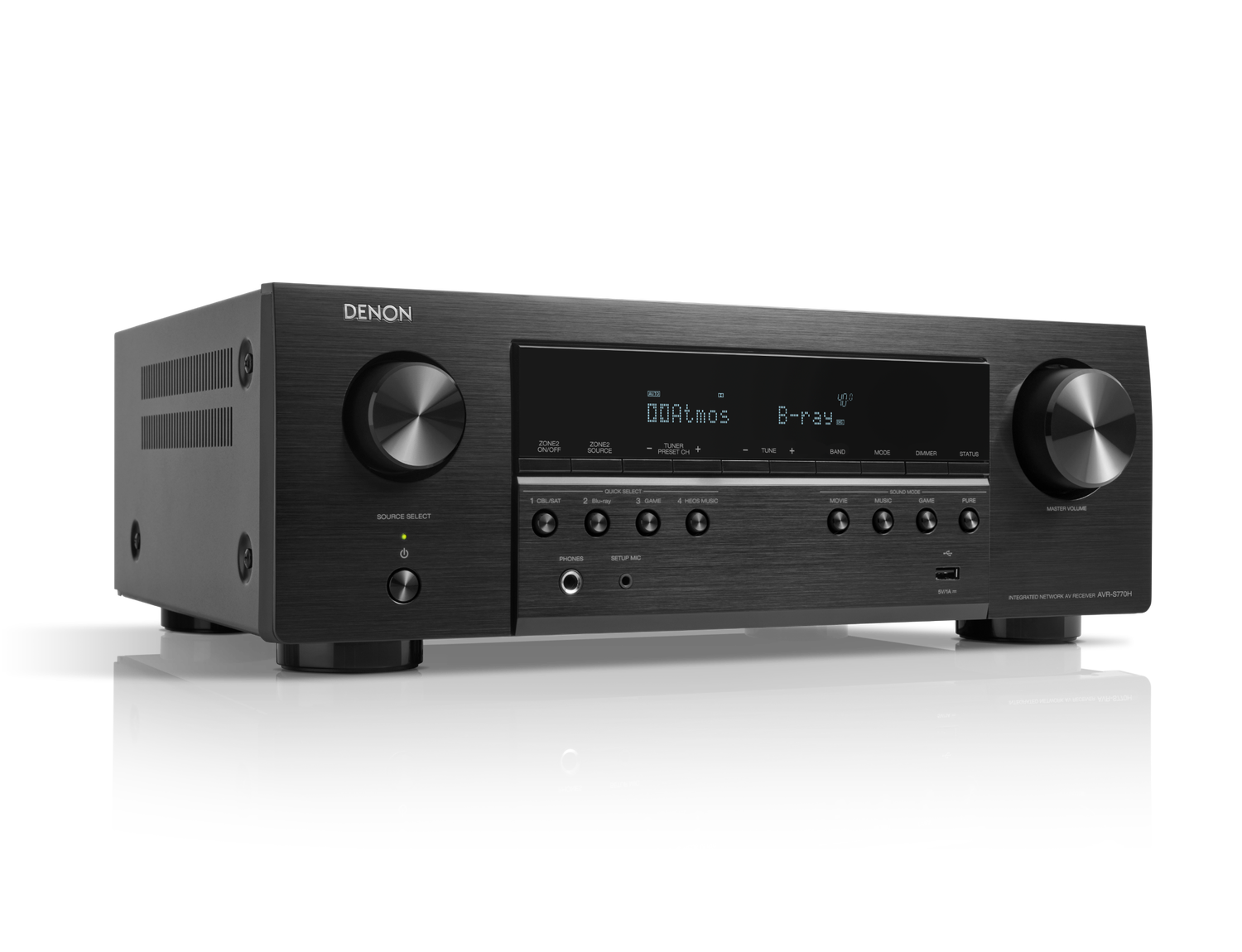 AVR-S770H, Zwart, dynamic