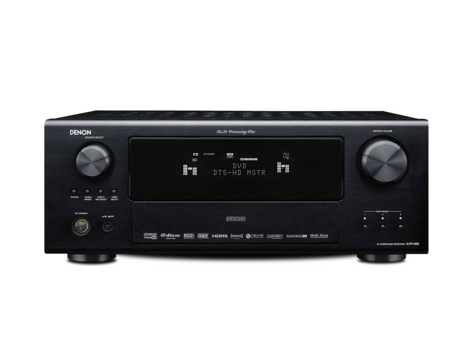 AVR-988, Black, dynamic