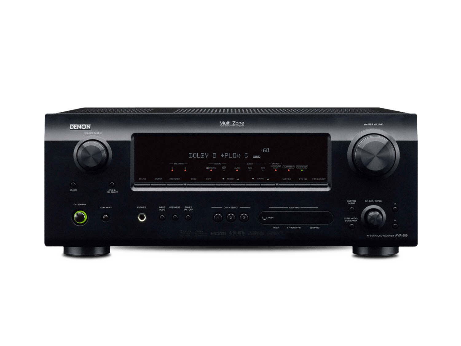 AVR-689, Black, dynamic