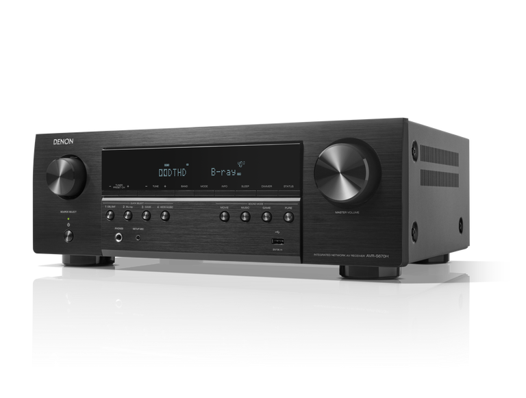 AVR-S670H, Black, dynamic