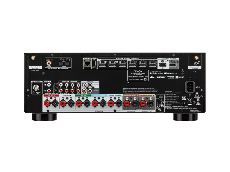 AVR-X2900H DAB, Black, dynamic