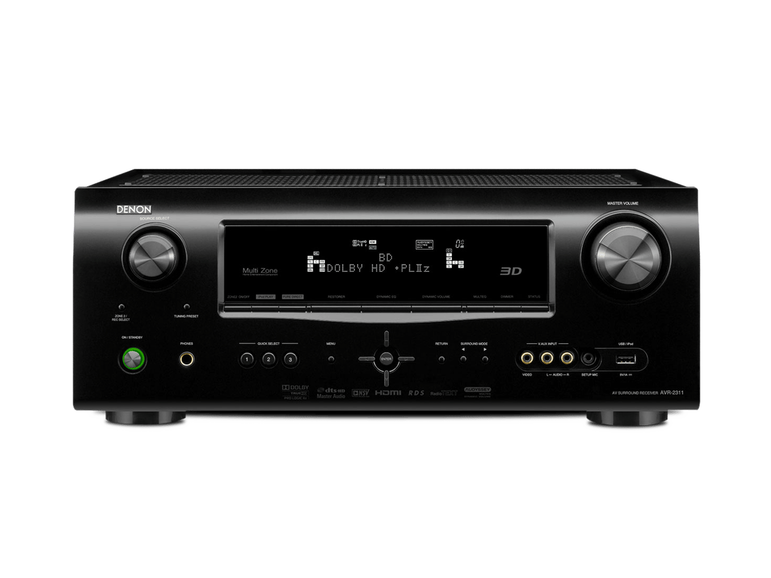 AVR-2311, Black, dynamic