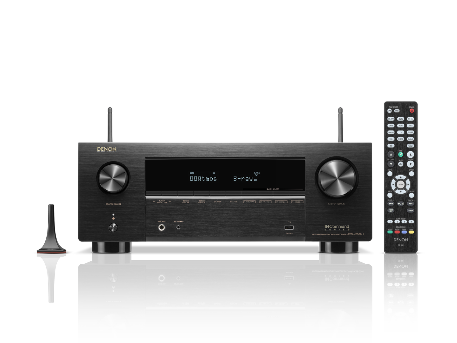 AVR-X2800H, Black, dynamic
