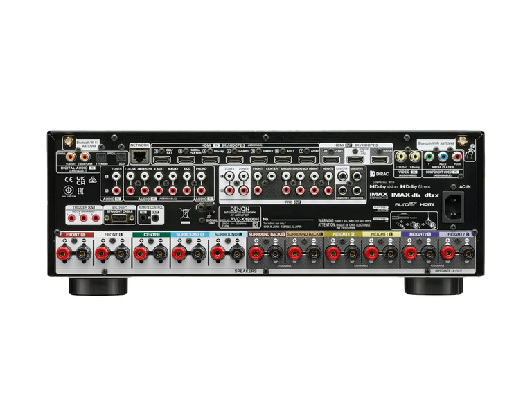 AVC-X4800H, Zwart, dynamic