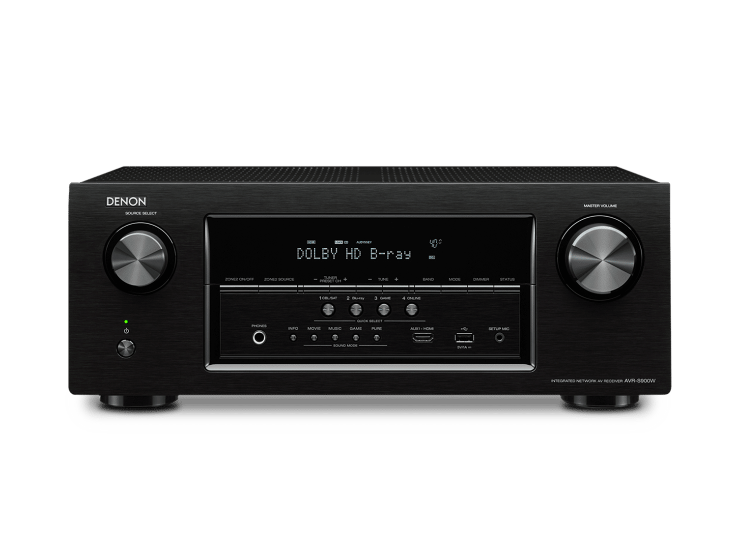 AVR-S900W, Black, dynamic