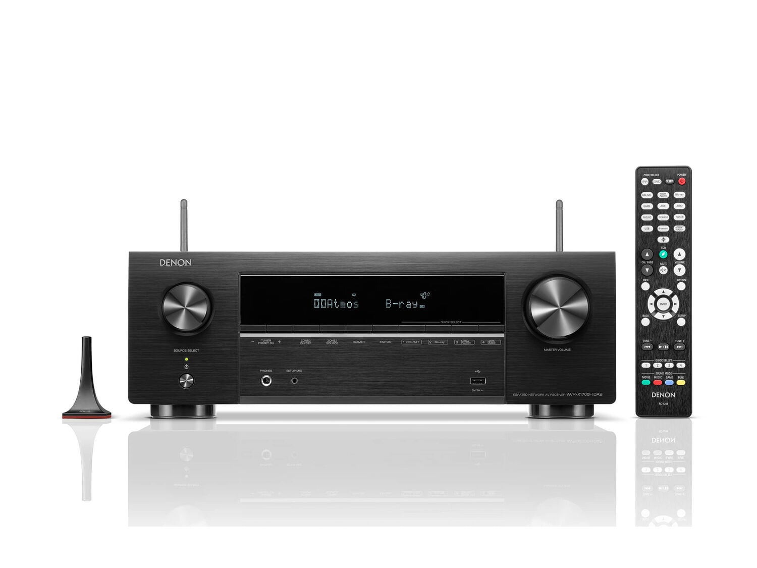 AVR-X1700H DAB, Zwart, dynamic