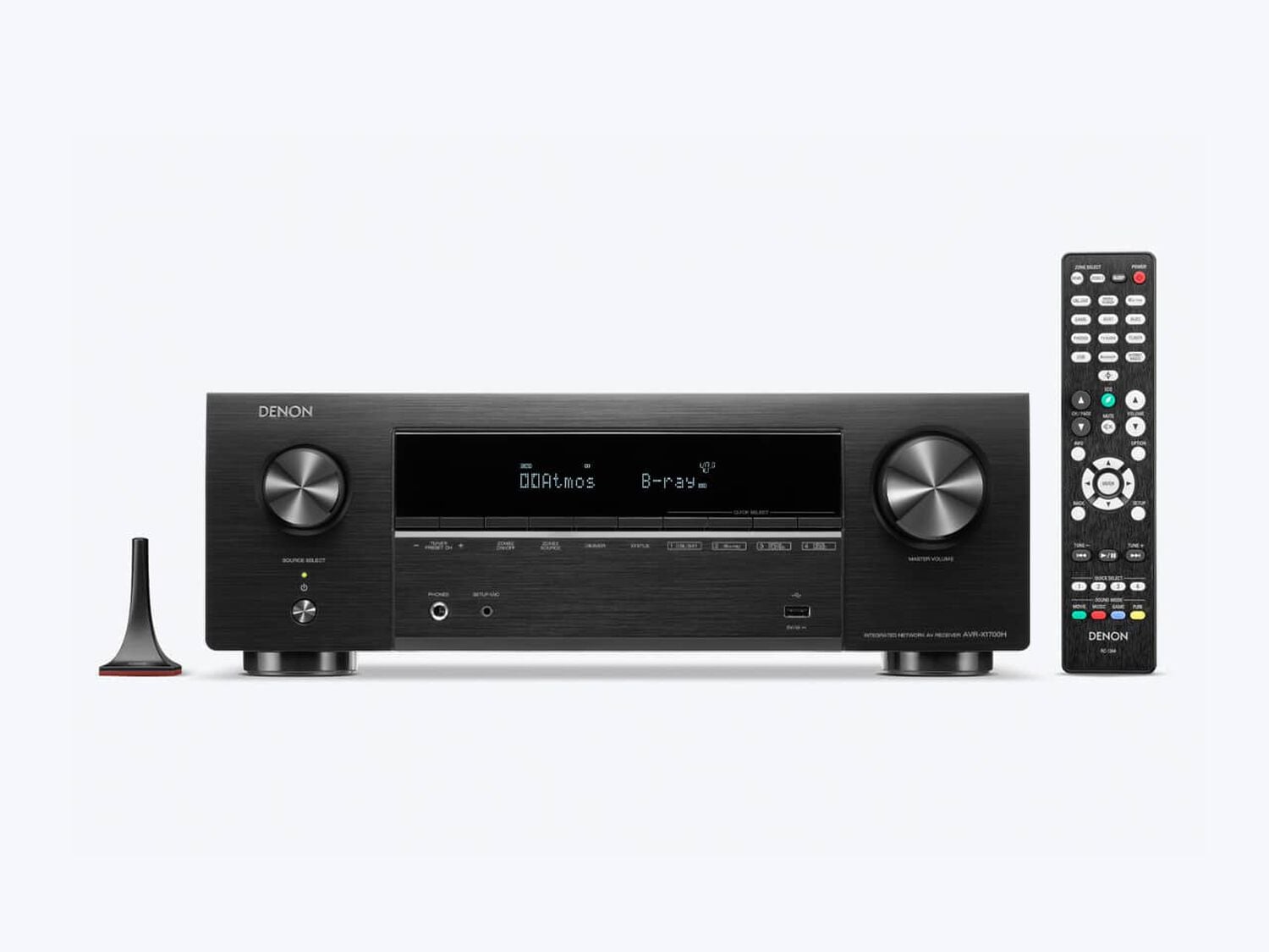 AVR-X1700H, Black, dynamic