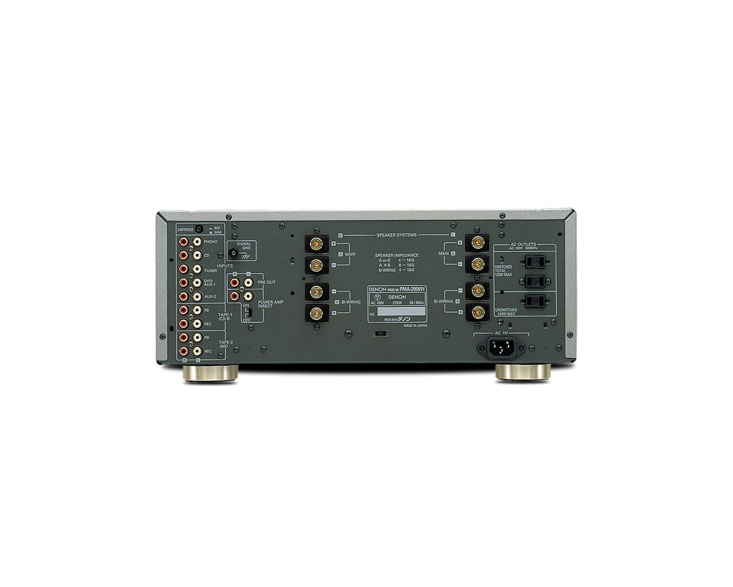 PMA-2000IV - プリメインアンプ | Denon - 日本