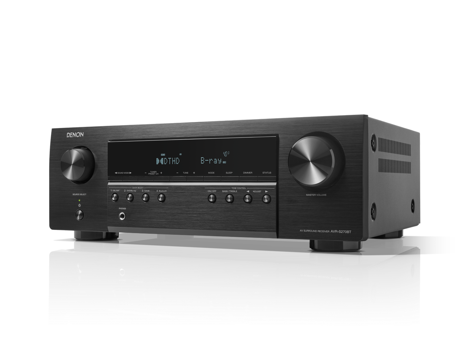 AVR-S270BT, Black, dynamic